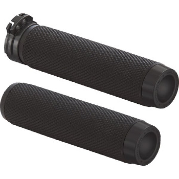 画像2: ROUGH CRAFTS KNURLED グリップ ブラック (2)