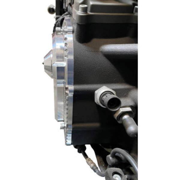 画像3: ALLOY ART COMP カムカバー M8エンジン用 シルバー/ブラック (3)