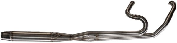 画像4: SAWICKI SPEED FULL LENGTH 2in1 マフラー M8バガー用 ステン キャノンエンド (4)