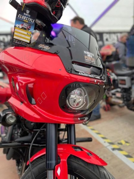 画像3: ドミネーター FXLRSTヘッドライトカバー (3)