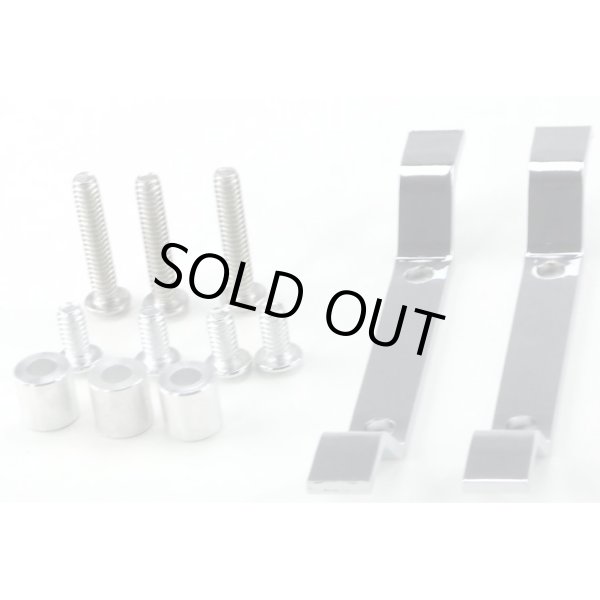 画像5: SDCグリッパーシートマッチデザイン HD純正トライアングルバックプレート向けパッド レッドステッチ (5)