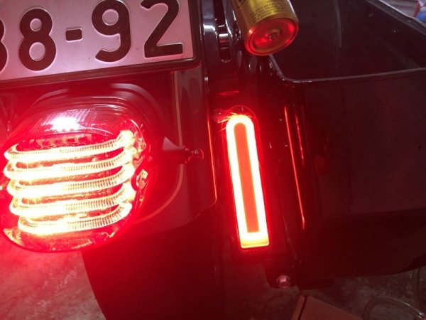 画像4: フィラーパネル LED ウインカー&テールライト スモークレンズ (4)