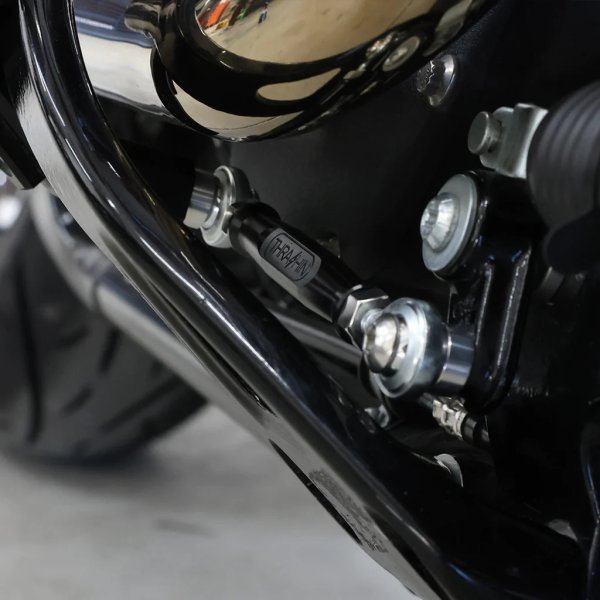 画像3: Thrashin Supply M8ソフテイル アジャスタブルブレーキリンケージ ブラック (3)