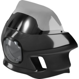 SADDLEMEN MINI FXRTカウル M8ソフテイル用 ウィンドシールド