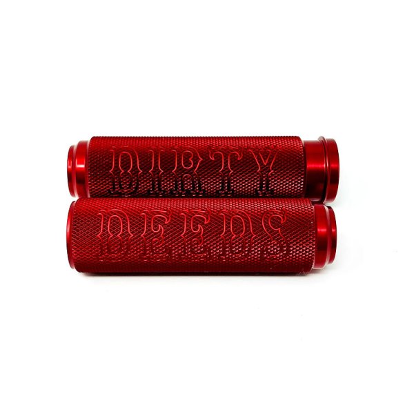 画像5: DMR レッドアルマイトグリップ (電スロ用) (5)