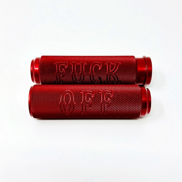 画像4: DMR レッドアルマイトグリップ (電スロ用) (4)
