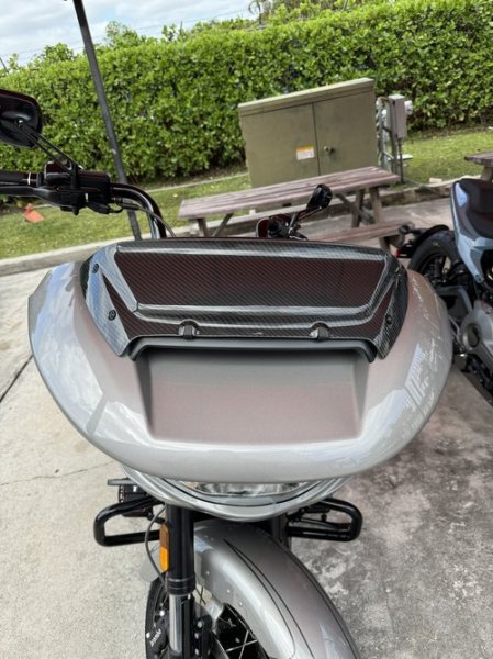 画像2: ロードグライド用カーボンシールド (2)