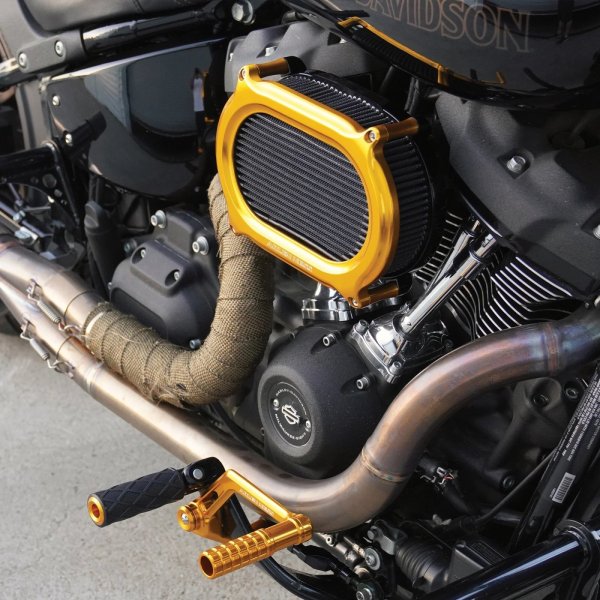 画像5: NESS Stage2 パフォーマンスオーバルエアクリーナーキット M8用各色 (5)