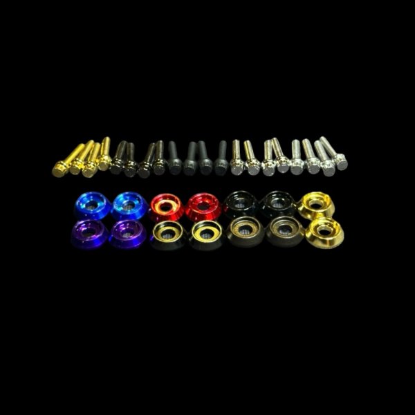 画像2: ロードグライド用シールドマウントボルトキット  (2)