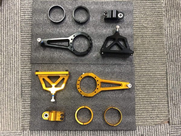 画像3: 2015年以降ロードグライド用 オーリンズステアリングダンパーキット (3)