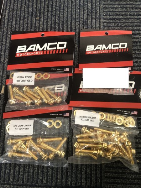 画像2: TCツーリング用 エンジン&ミッションARP ステンレスボルトキット (セット割) (2)