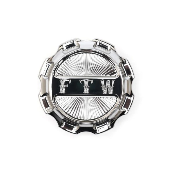 画像3: SAN DIEGO CUSTOMS FTW サークル ハーレー ガスキャップ クローム (3)