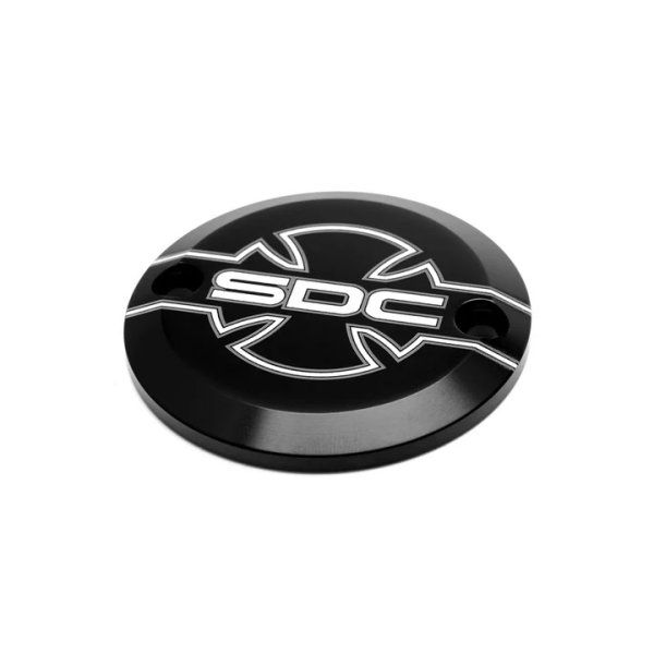 画像2: IRON ポイントカバー M8エンジン用 ブラック (2)