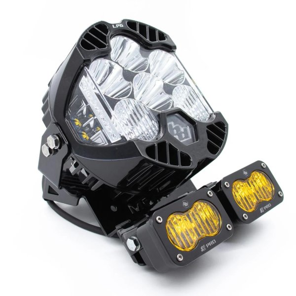 画像4: Baja Designs LP6 Pro LED ネイキッドタイプ S2マウント付き FXLRS/ダイナ用マウント (4)