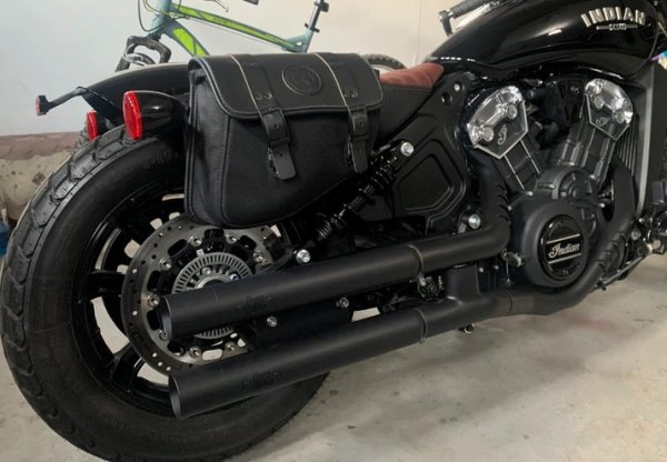 画像5: DEAN SPEED スカウト用ランペイジスリップオンマフラー  (5)