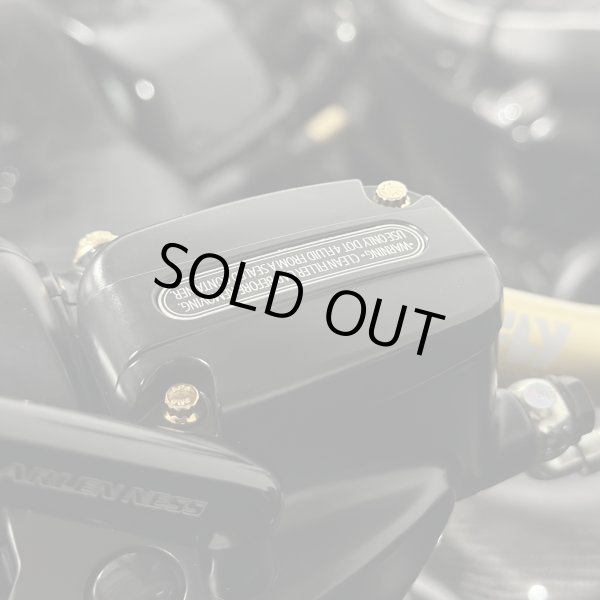 画像1: Bamco M8ソフテイルマスターシリンダーカバー ARPボルトキット (1)