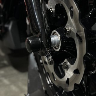 GRAND NATIONAL スリップオンマフラー ブラック M8ソフテイル