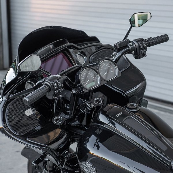 画像3: NESS MXスタイル ハンドルバー ステンレススチール ブラック (3)