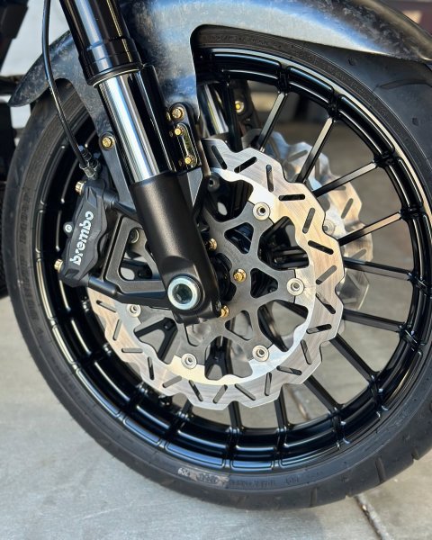 画像2: 2023.5 以降CVO Fフェンダー&フォークガードARPボルトキット (2)