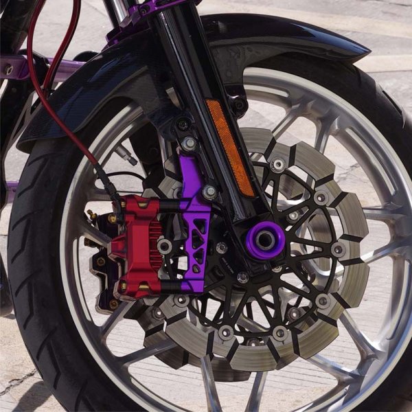 画像2: フロント ラジアルキャリパーマウント (2)