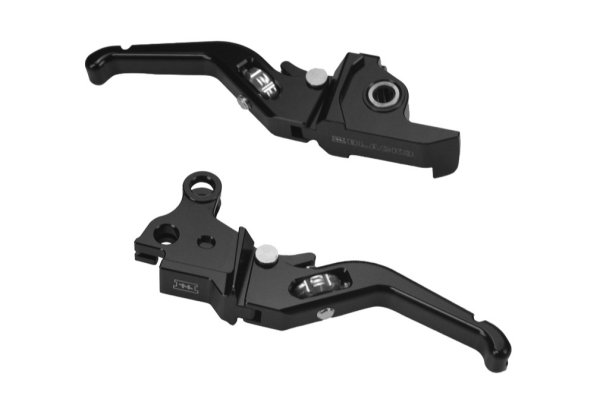 画像2: アジャスタブルショートクラッチ＆ブレーキレバーセット 23.5年ツーリングモデル新型ハンドルコントロール用 (2)