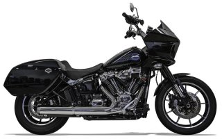 2025年 FXLRST/FXLRS/FXBB/FLHC 4インチスリップオン ブラック BASSANI