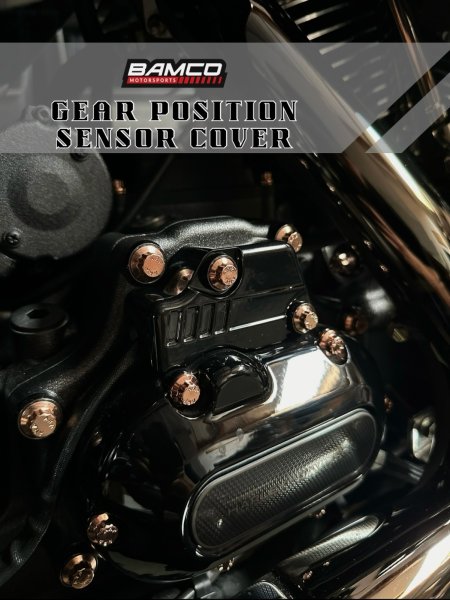 画像2: ビレットギアポジションセンサーカバー&ARPボルトセット (2)