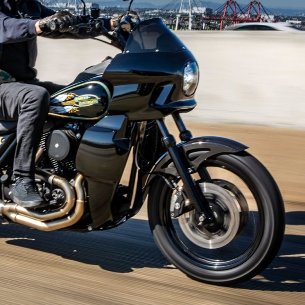 画像2: SADDLEMEN MINI FXRTカウル FXR用 (2)