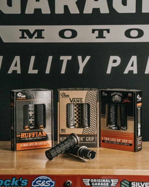 画像2: ODI ラフィアンスタイル・ロックオングリップ  2023.5以降新型電スロ用 全7色 (2)