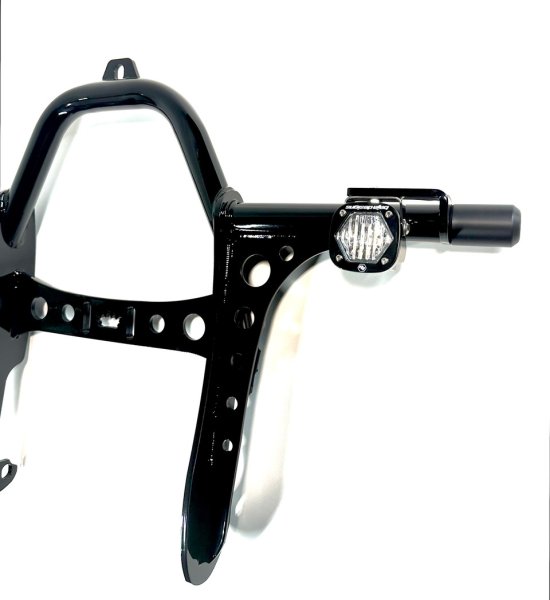 画像1: BUNG KING クラッシュバー用 S1フォグライトマウント (1)