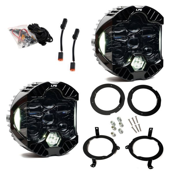画像2: DOT LP6 LEDヘッドライトキット 18-25 Jeep Wrangler JL / 20-25 Gladiator JT (2)