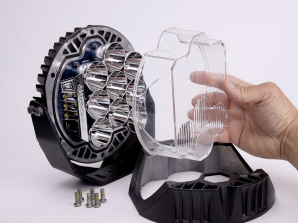 画像4: Baja Designs LP6 Pro用交換レンズ クリア/アンバー/ファクリーアンバー (4)