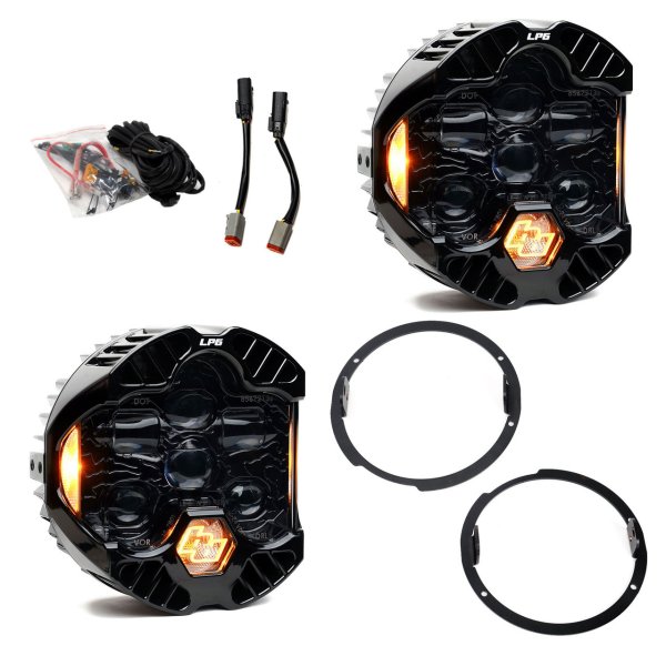 画像2: DOT LP6 LEDヘッドライトキット  07-18 Jeep Wrangler JK (2)