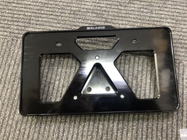 画像2: レイダウンナンバープレートマウント（日本仕様） (2)