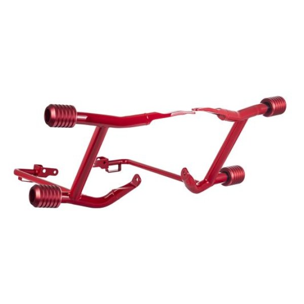 画像2: ProTek パフォーマンスサドルバックガード レッド (2)