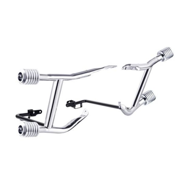 画像1: ProTek パフォーマンスサドルバックガード クローム (1)