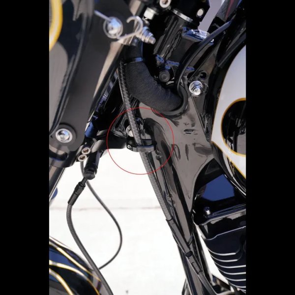 画像4: SDC FXR用クラッチケーブルガイド (4)