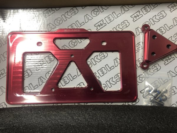 画像4: レイダウンナンバープレートマウント（日本仕様） (4)