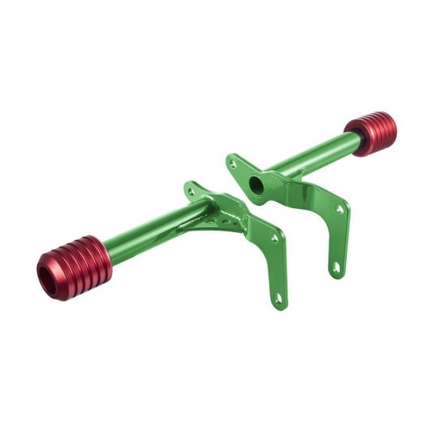 画像7: ProTek パフォーマンス リアクラッシュバー グリーン (7)