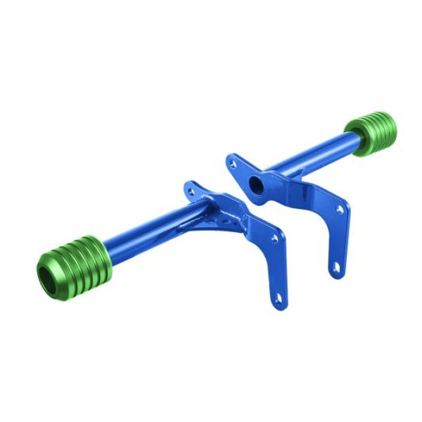 画像5: ProTek パフォーマンス リアクラッシュバー ブルー (5)