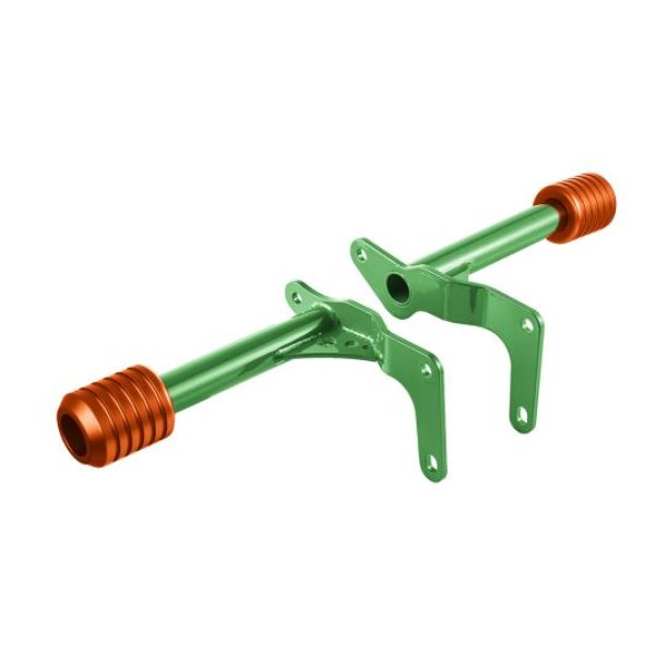 画像9: ProTek パフォーマンス リアクラッシュバー グリーン (9)