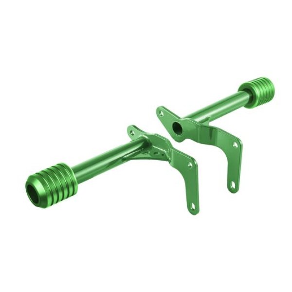 画像5: ProTek パフォーマンス リアクラッシュバー グリーン (5)