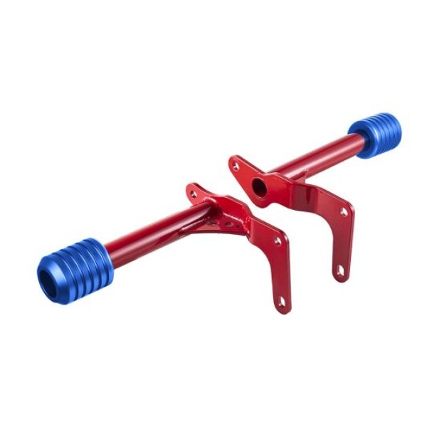 画像3: ProTek パフォーマンス リアクラッシュバー レッド (3)