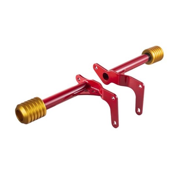 画像4: ProTek パフォーマンス リアクラッシュバー レッド (4)