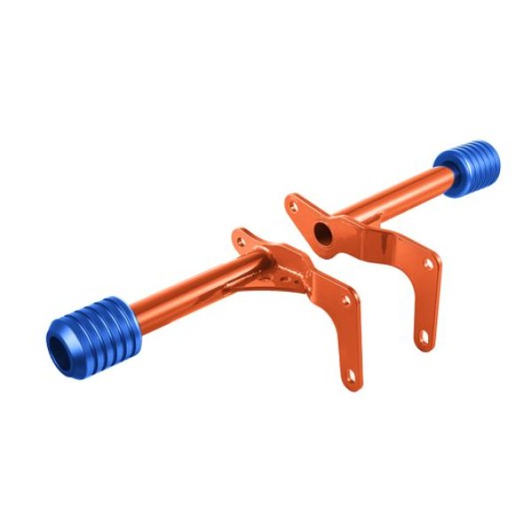 画像3: ProTek パフォーマンス リアクラッシュバー オレンジ (3)