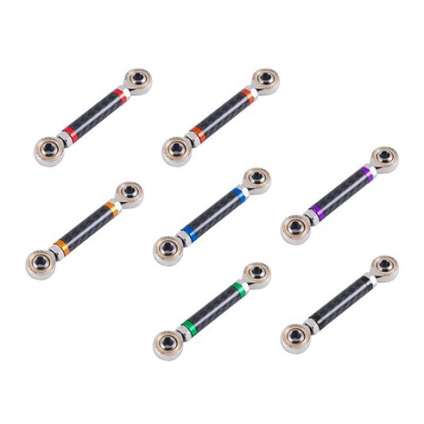 画像1: アクシオン カーボンシフトリンケージ ミッドコントロール用 (1)