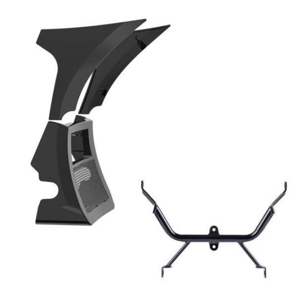 画像1: フェアリングスポイラーキット サポートブラケット付き 23.5年以降ロードグライド用 (1)