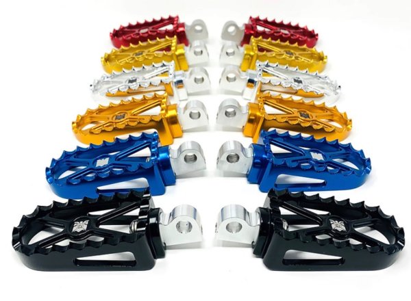 画像1: DMR ミニベアトラップ フットペグ M8 ソフテイル用 (1)