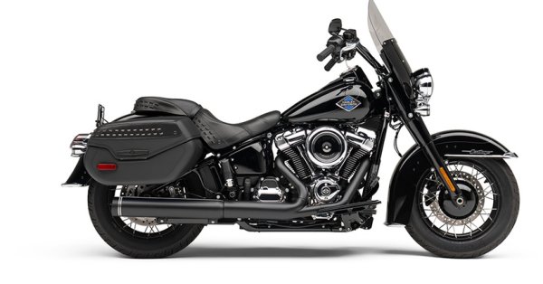 画像1: COBRA/コブラ NHスリップオンマフラー ロング 2025年以降のM8ソフテイル (1)