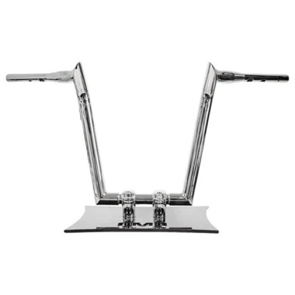 画像4: CMC ELEV8 ハンドル 16インチ 2025年以降のソフテイル用 ブラック/クローム (4)